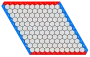 11x11 Hex board