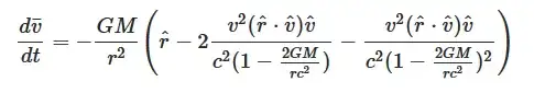 Acceleration new gamma pure radial motion