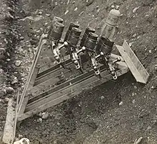 The French Bombarde Garnier barage mortar