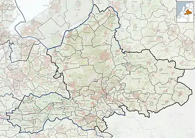 Deelen is located in Gelderland