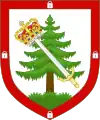 The arms of Andrew Grierson, Snawdoun Herald