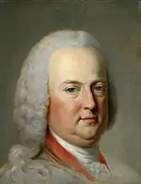Heinrich von Brühl by Marcello Bacciarelli, 1758–63