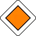 B9: Priority road