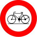 C11: No entry for drivers of bicycles