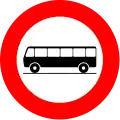 C22: No entry for drivers of coaches