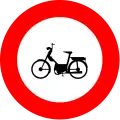 C9: No entry for drivers of mopeds