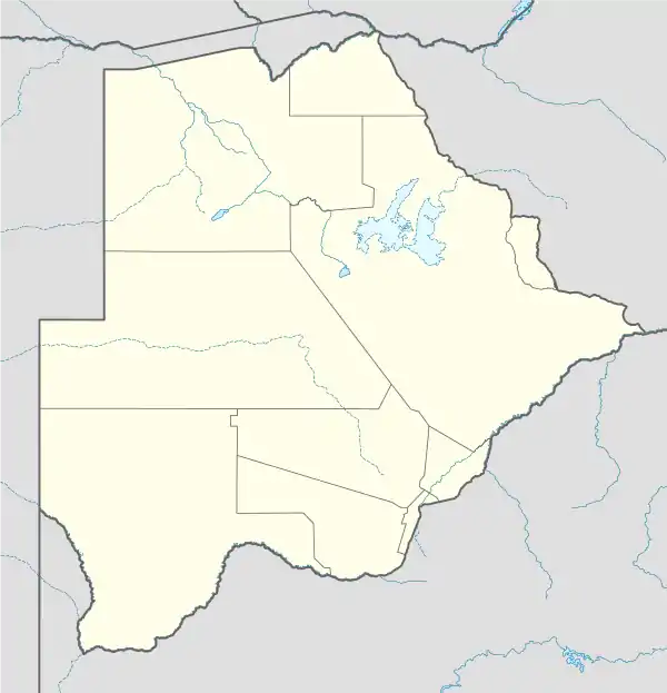 Lokgwabe is located in Botswana