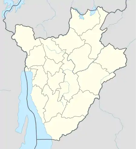 Bururi is located in Burundi