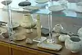 Cycladic figurines and stone vessels, Naxos, 3rd millennium BC