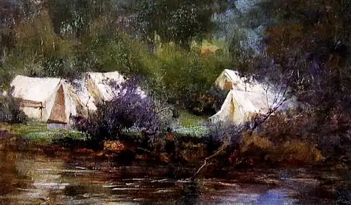 Bush Camp, Private collection