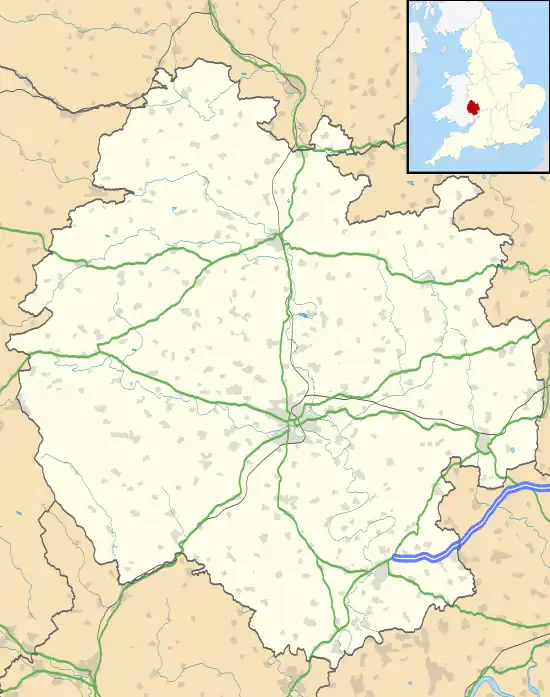 Rowlestone is located in Herefordshire