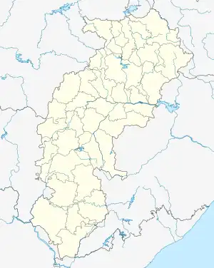 Kirandul is located in Chhattisgarh