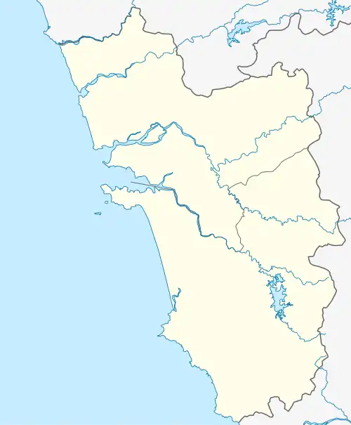 Benaulim is located in Goa