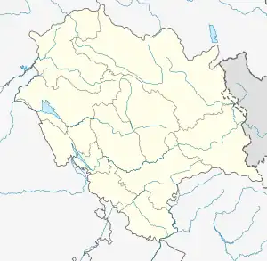 Kangra is located in Himachal Pradesh