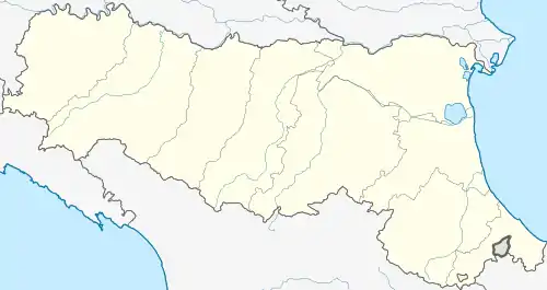 Cesena is located in Emilia-Romagna