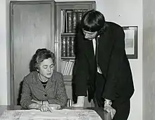 Portrait of Judith Hornabrook and Owen Davie
