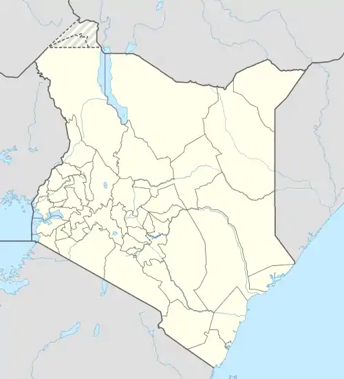 Approximate location of dig site is located in Kenya