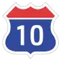 Expressway No.10 shield}}