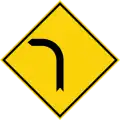 Left curve