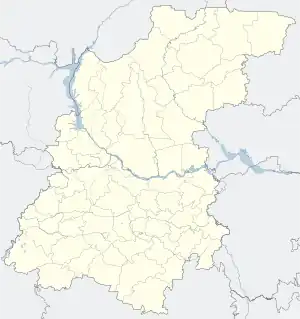 Arzamas is located in Nizhny Novgorod Oblast
