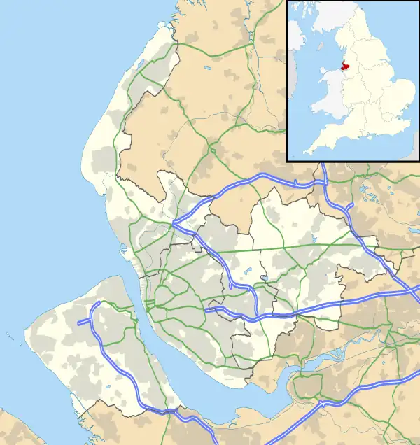 Brownlow Hill infirmary is located in Merseyside