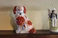 On a mantelpiece