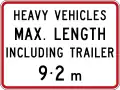 (R5-8) Maximum Length for Heavy Vehicles