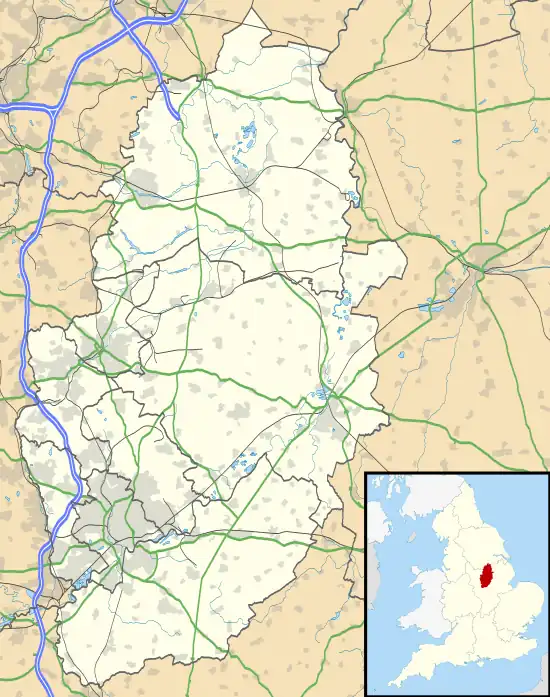 Wollaton is located in Nottinghamshire