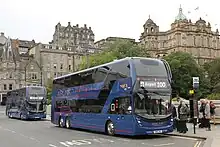 A Lothian Buses Alexander Dennis Enviro400XLB bodied Volvo B8L