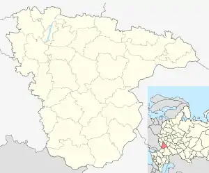 Derezovka is located in Voronezh Oblast