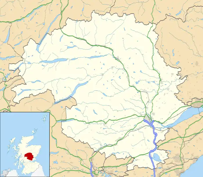Broxden Roundabout is located in Perth and Kinross