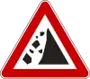 Falling rocks