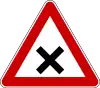 Intersection with right-priority rule