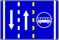 Lane for buses