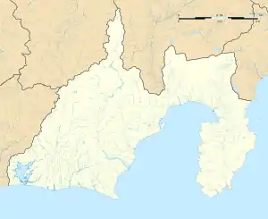 Fuji Station is located in Shizuoka Prefecture