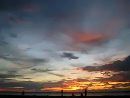 Image 72A view from Tinaga beach in Tinaga at sunset (from List of islands of the Philippines)