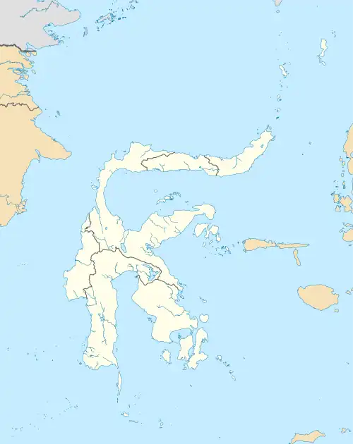 Palu is located in Sulawesi