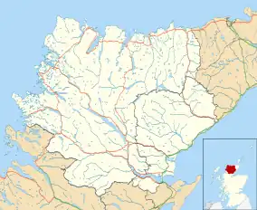 Brora is located in Sutherland