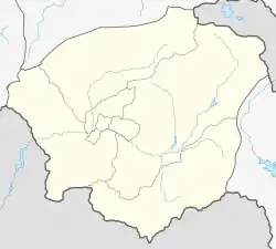 Vayk is located in Vayots Dzor