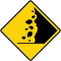 Falling rocks