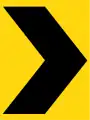 507c: Chevron to the right