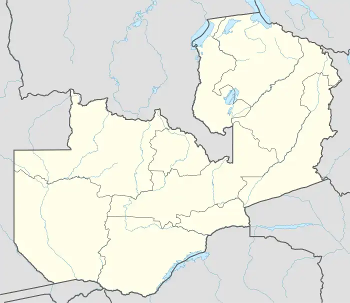 Lukulu is located in Zambia